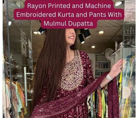 Rayon_Printed_and_Machine_Embroidered-Kurta